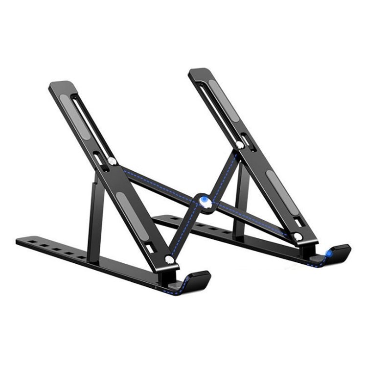 Aluminum Alloy Couch Notebook Mount Sofa Foldable Laptop Stand.