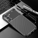 For Samsung Galaxy A15 Carbon Fiber Texture Shockproof TPU Phone Case.