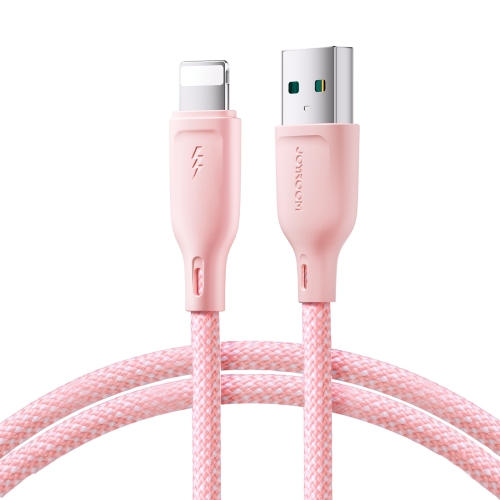 [1531] JOYROOM  3A USB to 8 Pin Fast Charge Data Cable. (Pink)