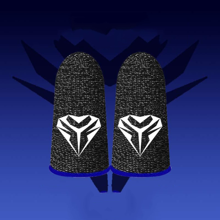 Gaming Superconducting Sweat Resistant Finger Gloves.(Blue)