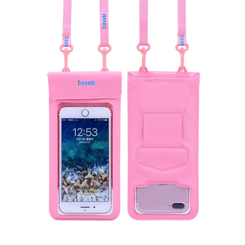 [1507] Tteoobl 30m Underwater Mobile Phone Waterproof Bag. (Pink)