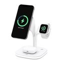 15W 5 in 1 Magnetic Wireless Charger with Stand Function.