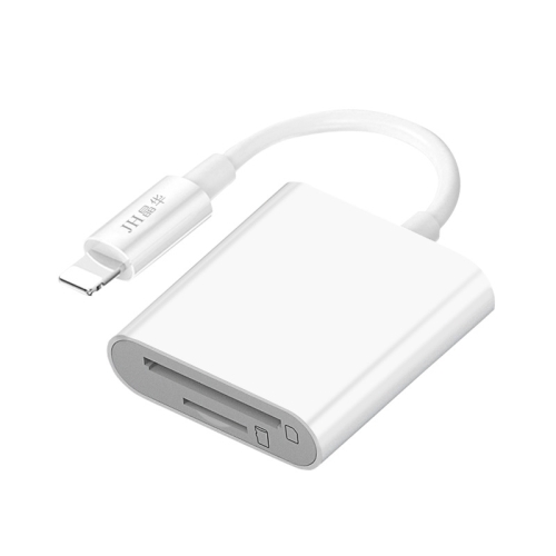 [7025]  Mobile Phone Card Reader Converter Memory Card Reader, Model: 8 Pin . SD card Lightning