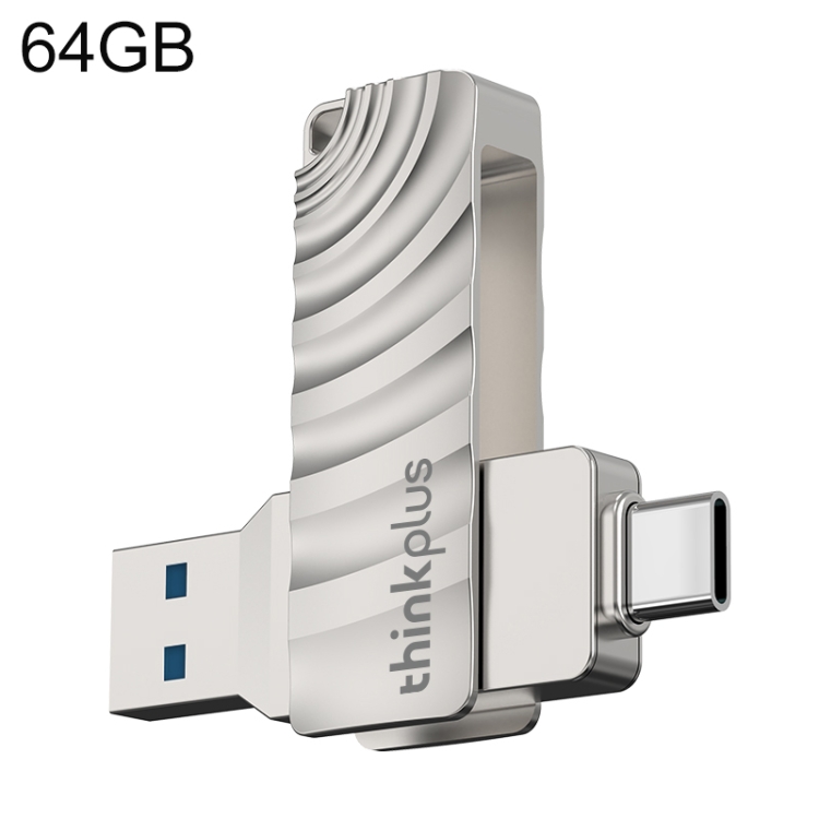 Lenovo USB 3.2 + USB-C / Type-C Dual Head Flash Drive, Memory:64GB