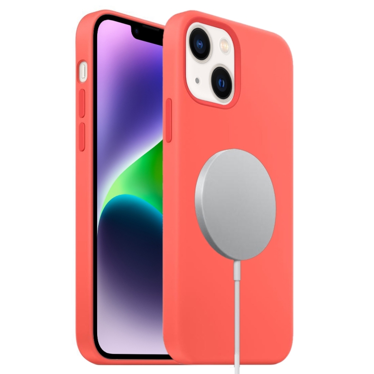 For iPhone 14  Liquid Silicone Phone Case.