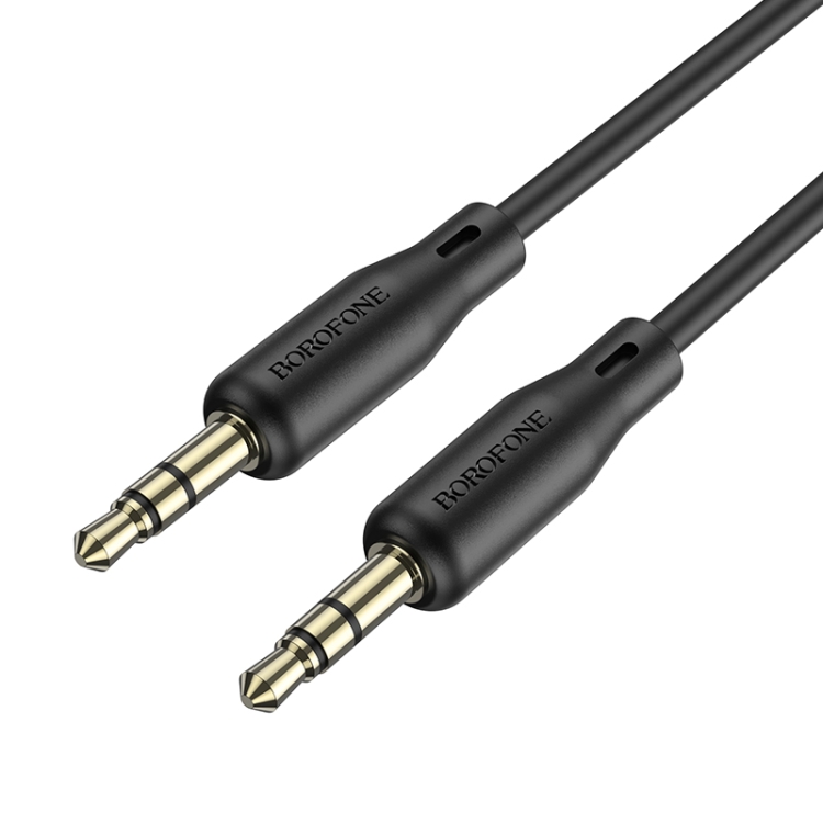 [aux] Borofone  AUX Silicone Audio Cable, 3.5mm to 3.5mm Cable.