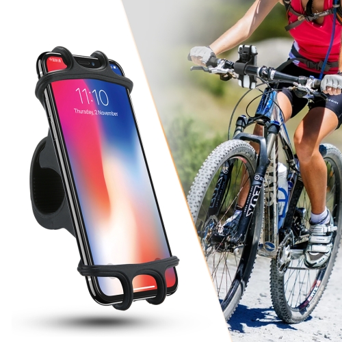 Floveme Universal Bicycle Mobile Phone Holder, Suitable for 4.0-6.3 inch Mobile Phones .