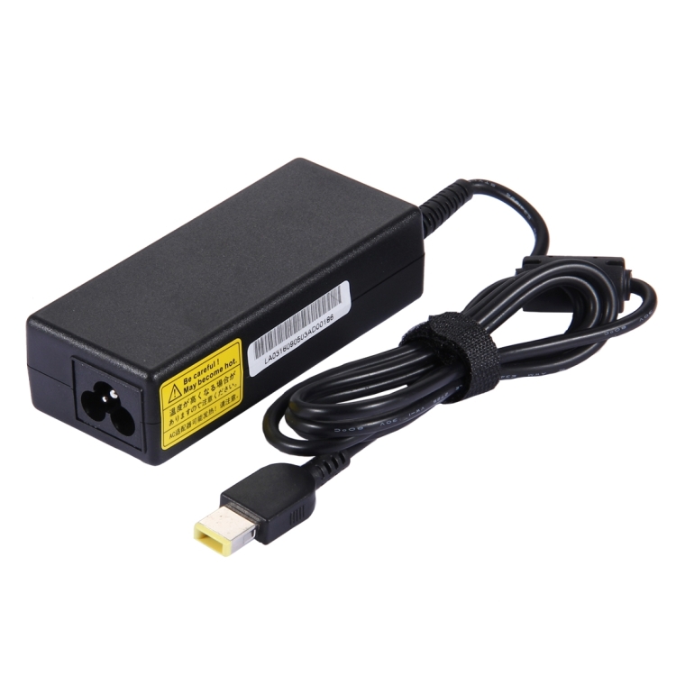[laptop charger] 20V 3.25A 65W Big Square (First Generation) Laptop Notebook Power Adapter Universal Charger with Power Cable.