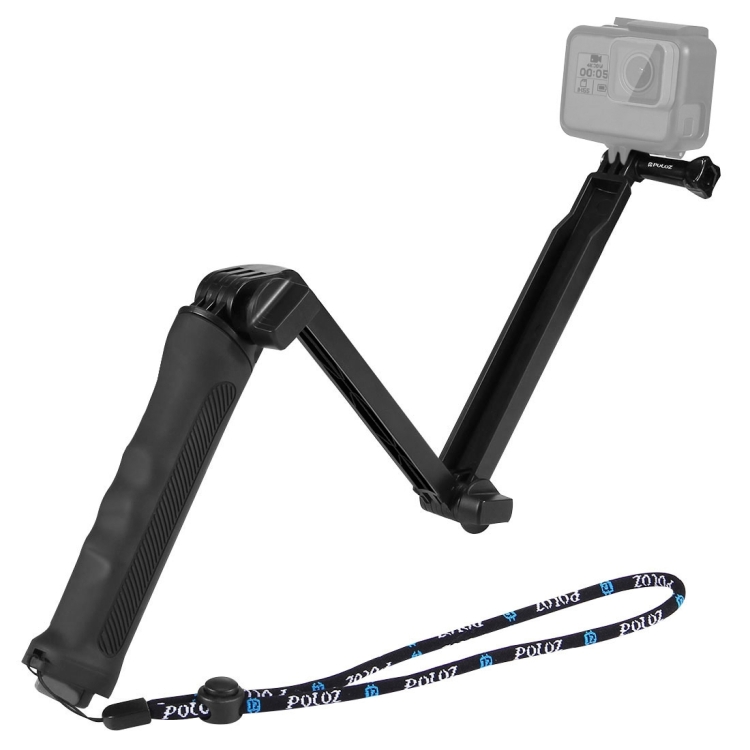 PULUZ Selfie-stick Extension Monopod for GoPro, Insta360 ONE R
