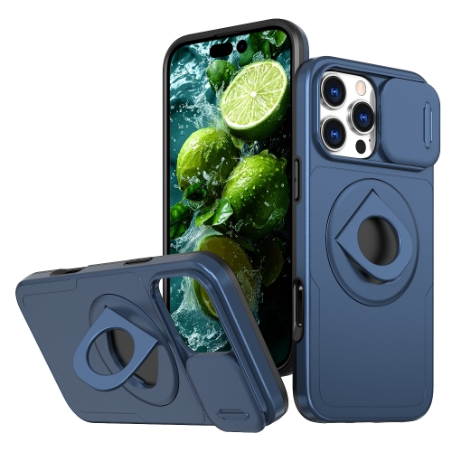 For iPhone 16 Pro Max Camshield MagSafe Ring Holder Armor Phone Case.