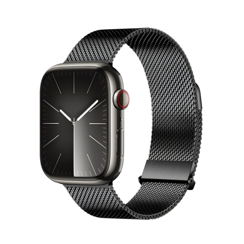 For Apple Watch SE 2023 40mm DUX DUCIS Milanese Pro Series Stainless Steel Watch Band.
