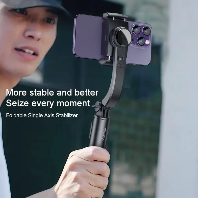 Yesido Handheld Foldable Shooting Holder Tripod Selfie Stick.