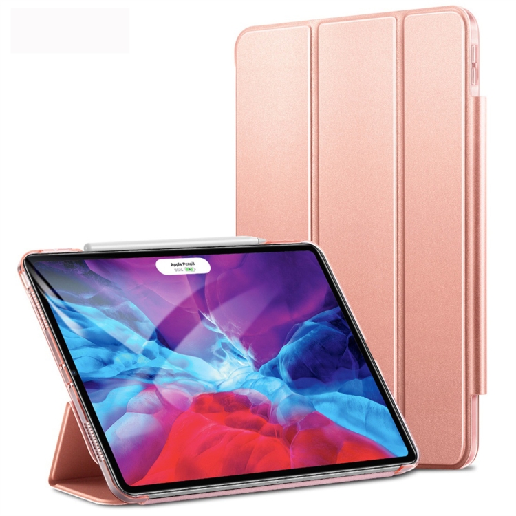 For iPad Pro 12.9 (2020) ESR Yippee Color Seires PU Horizontal Flip Leather Tablet Case with Hasp & Holder & Sleep / Wake-up Function.