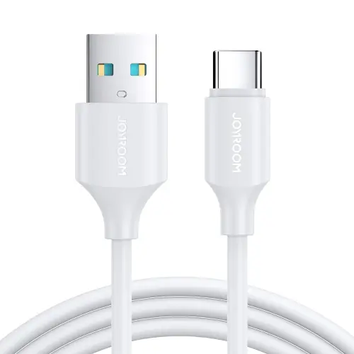 JOYROOM USB to USB-C/Type-C Fast Charging Data Cable, Length: 2m