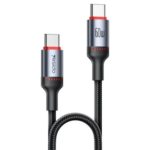 Yesido 60W 3A Type-C to USB-C Charging Data Cable
