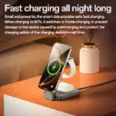 Yesido 4-in-1 Magnetic Wireless Charging Stand with Night Light.