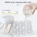 Desktop Small Crystal Bag Humidifier Aroma Ambient Lighting.