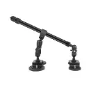 Dual-Leg Magnetic Base Fixed Mount Holder with Selfie Stick Kit for GoPro and Other Action Cameras