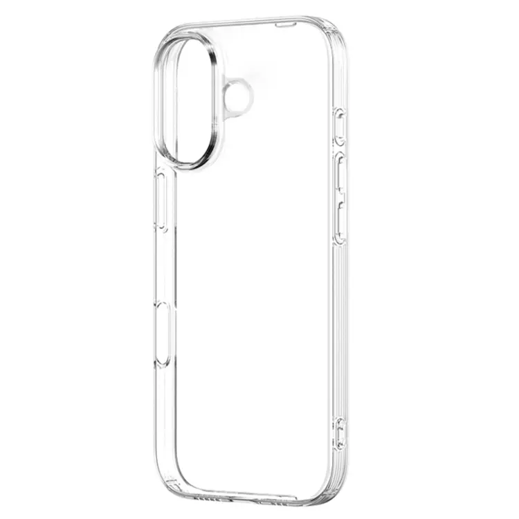 For iPhone 16 ZGA Clear TPU Shockproof Phone Case