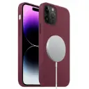 For iPhone 15 Pro Max Liquid Silicone Full Coverage MagSafe Phone Case.