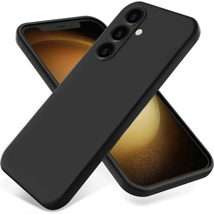 For Samsung Galaxy S23 FE 5G Solid Color Liquid Silicone Drop proof Full Coverage Phone Case