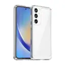 For Samsung Galaxy A35 Colorful Series Acrylic Hybrid TPU Phone Case(Transparent)
