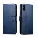 For iPhone X / XS GUSSIM Magnetic Horizontal Flip Leather Case with Holder & Card Slots & & Wallet