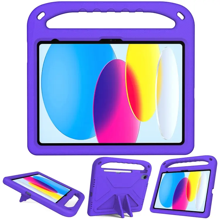For iPad 2025 / 2022 Handle Portable EVA Shockproof Tablet Case