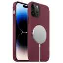 For iPhone 14 Pro Max Liquid Silicone Full Coverage MagSafe Phone Case