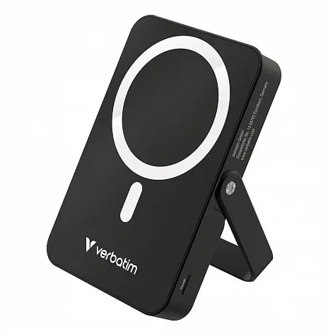 Verbatim Powerbank Wireless Magnetic 10000 mAH with Stand