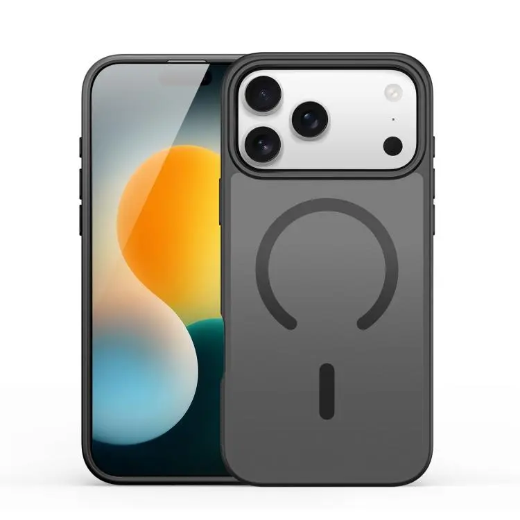 For iPhone 17 Pro DUX DUCIS Yind Series MagSafe TPU Hybrid PC Phone Case (Black)