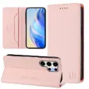 For Samsung Galaxy S23 Ultra 5G RC01 Dual-Folded Magnetic Suction RFID Leather Phone Case