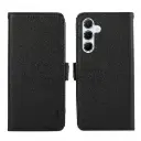 For Samsung Galaxy A17 5G ABEEL Side-Magnetic Litchi Pattern Leather RFID Phone Case