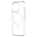 For iPhone 16 Pro ZGA Magsafe Clear PC Hybrid TPU Phone Case(Transparent)