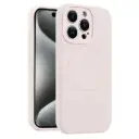 For iPhone 15 Pro Max Fine Hole Liquid Silicone MagSafe Phone Case