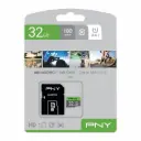 PNY Flash Memory MicroSD Card Elite with SD Adapter 32GB