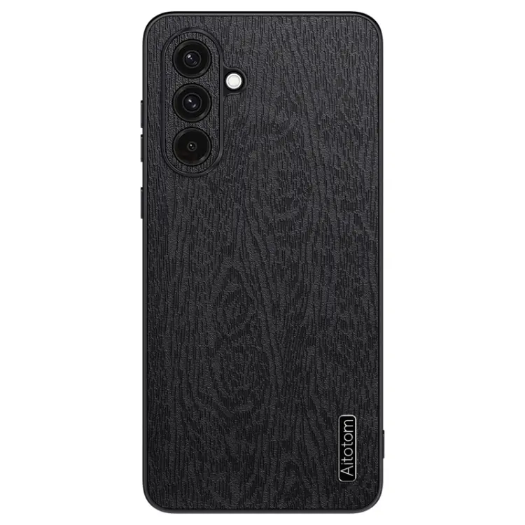 For Samsung Galaxy A16 4G Tree Bark Leather Shockproof Phone Case