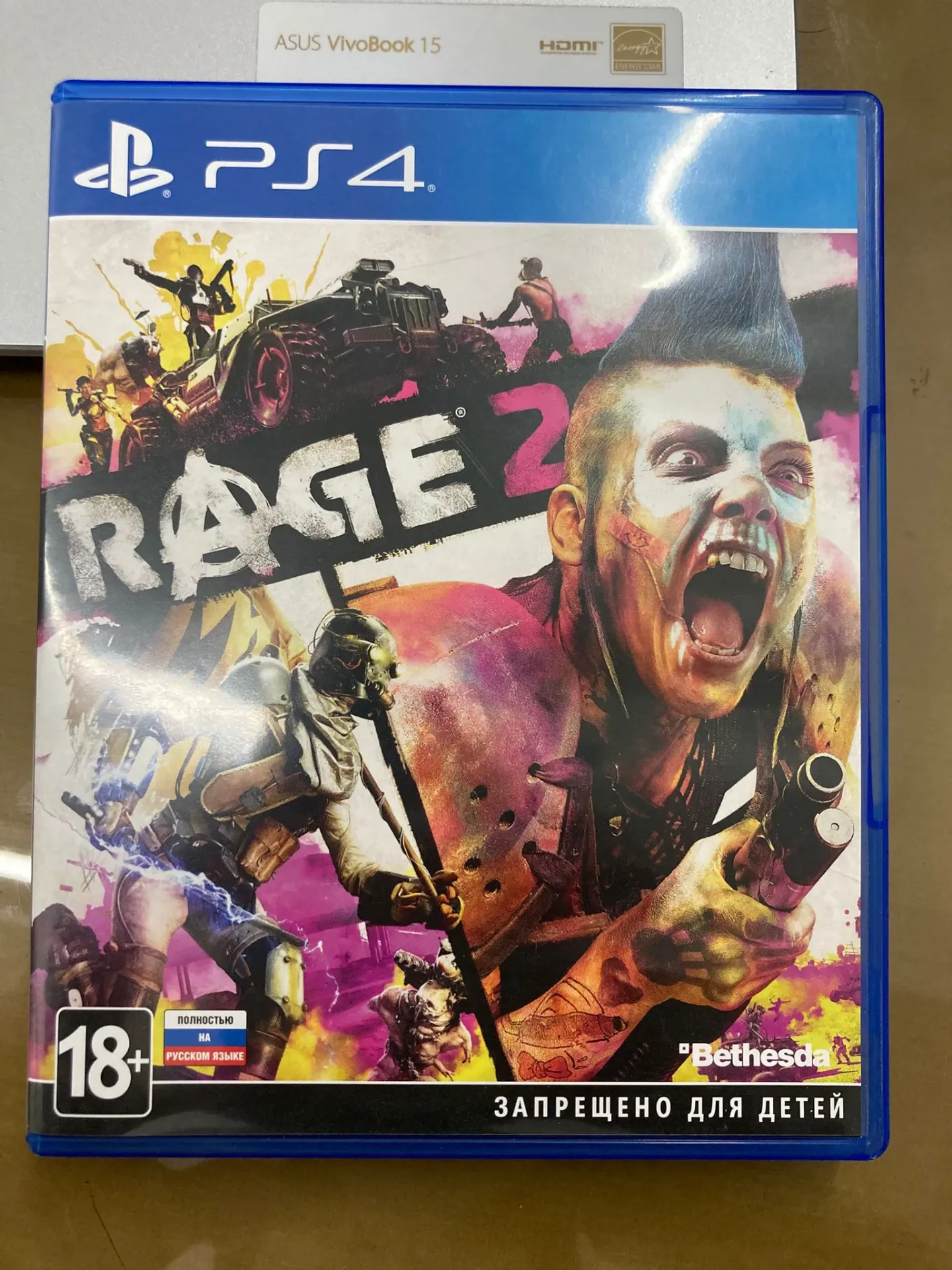 Rage 2, PS4 DVD 