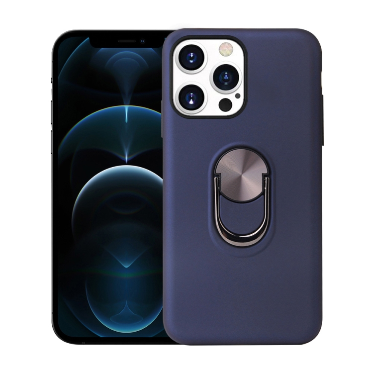 iPhone 13 Pro 360 Rotary Multifunctional Stent PC + TPU Case with Magnetic Invisible Holder