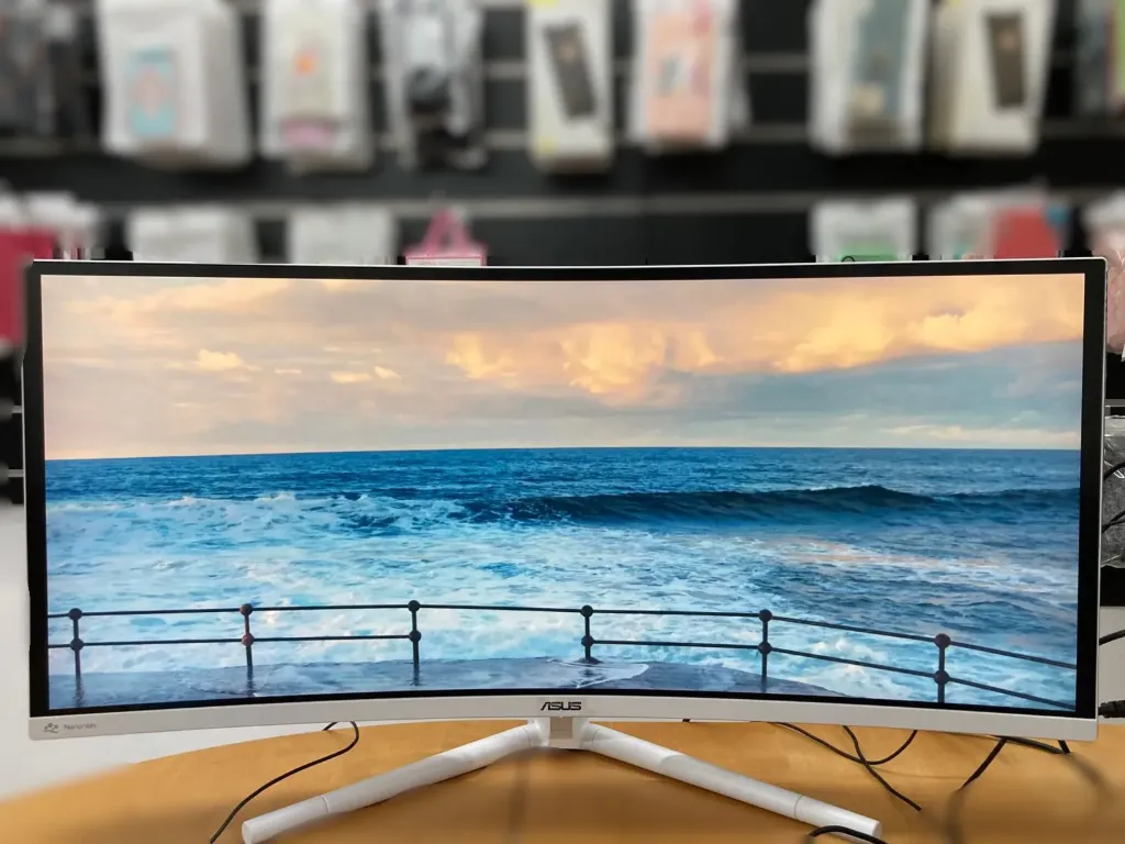 Asus Gaming Curved Gaming Monitor, 100Hz 