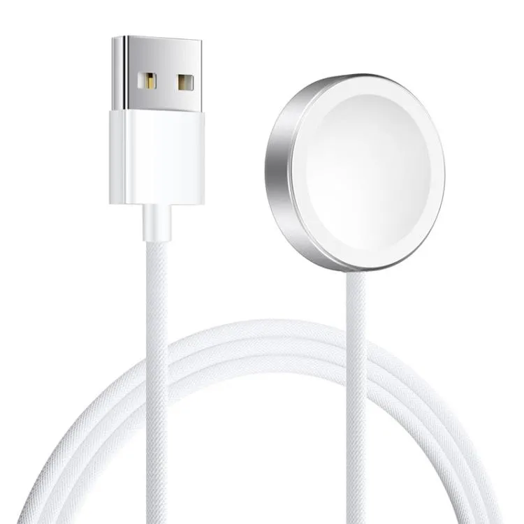 For Apple Watch Series xDfind Aluminum Alloy Shell Magnetic Wireless Watch Charger, Interface:USB-A