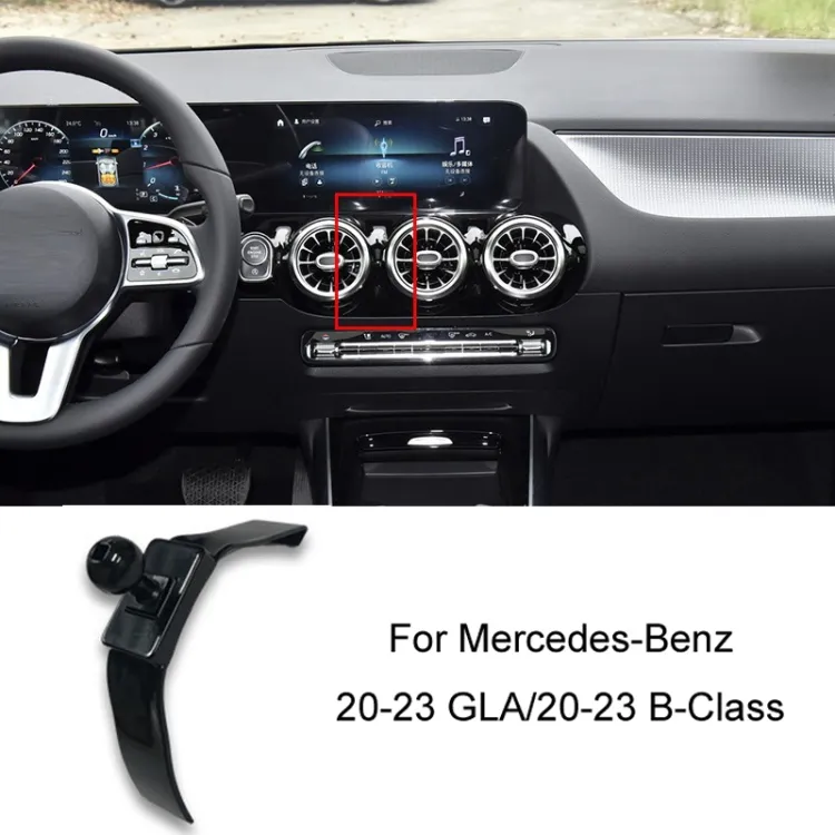 For Mercedes-Benz Mobile Phone Holder Car Air Outlet Base, Model: 20-23 GLA/20-23 B-Class