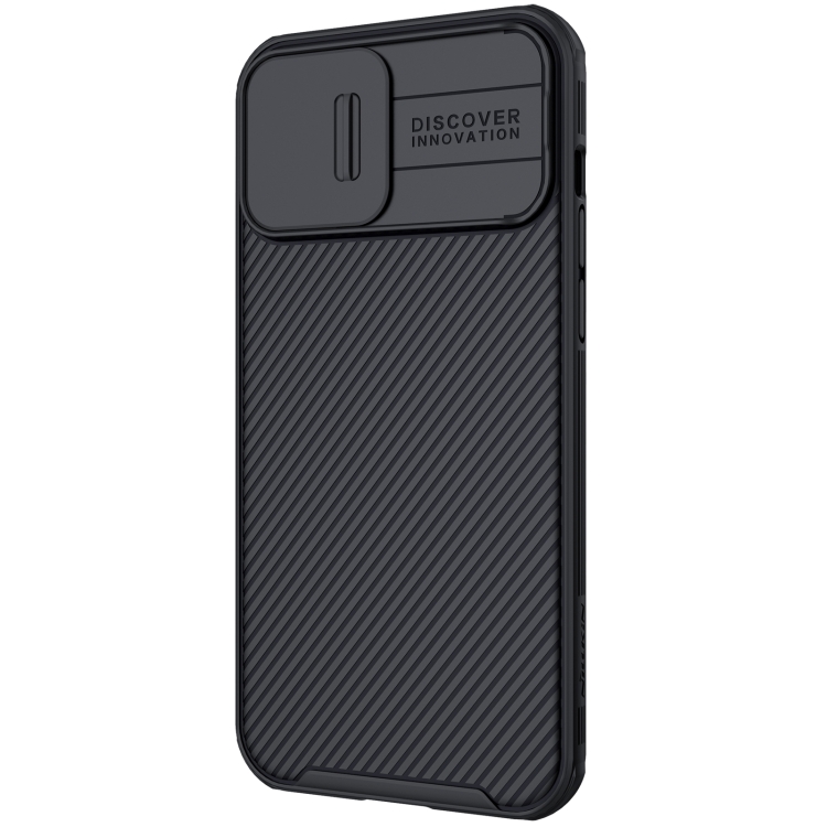 iPhone 13 Pro NILLKIN Black Mirror Pro Series Camshield Full Coverage Dust-proof Scratch Resistant Phone Case