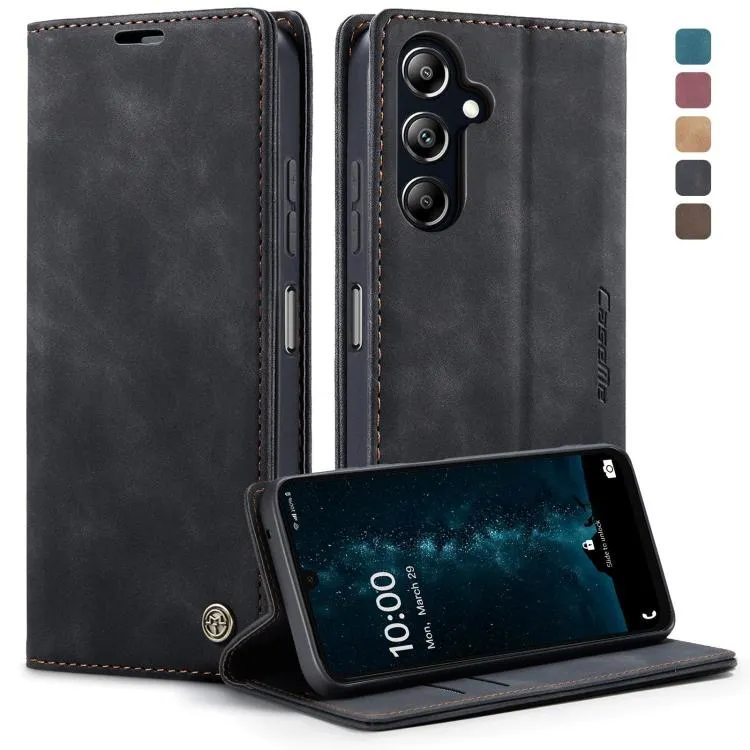 For Samsung Galaxy A16 5G Multifunctional Horizontal Flip Leather Phone Case (Black)