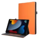 For iPad 10.2 2020 / 2019 / 10.5 2019 Macaron Color Hand Grip Leather Tablet Case with Holder