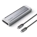 ORICO M.2 NVMe SSD Enclosure with Silicone Protective Case & Type-C Cable