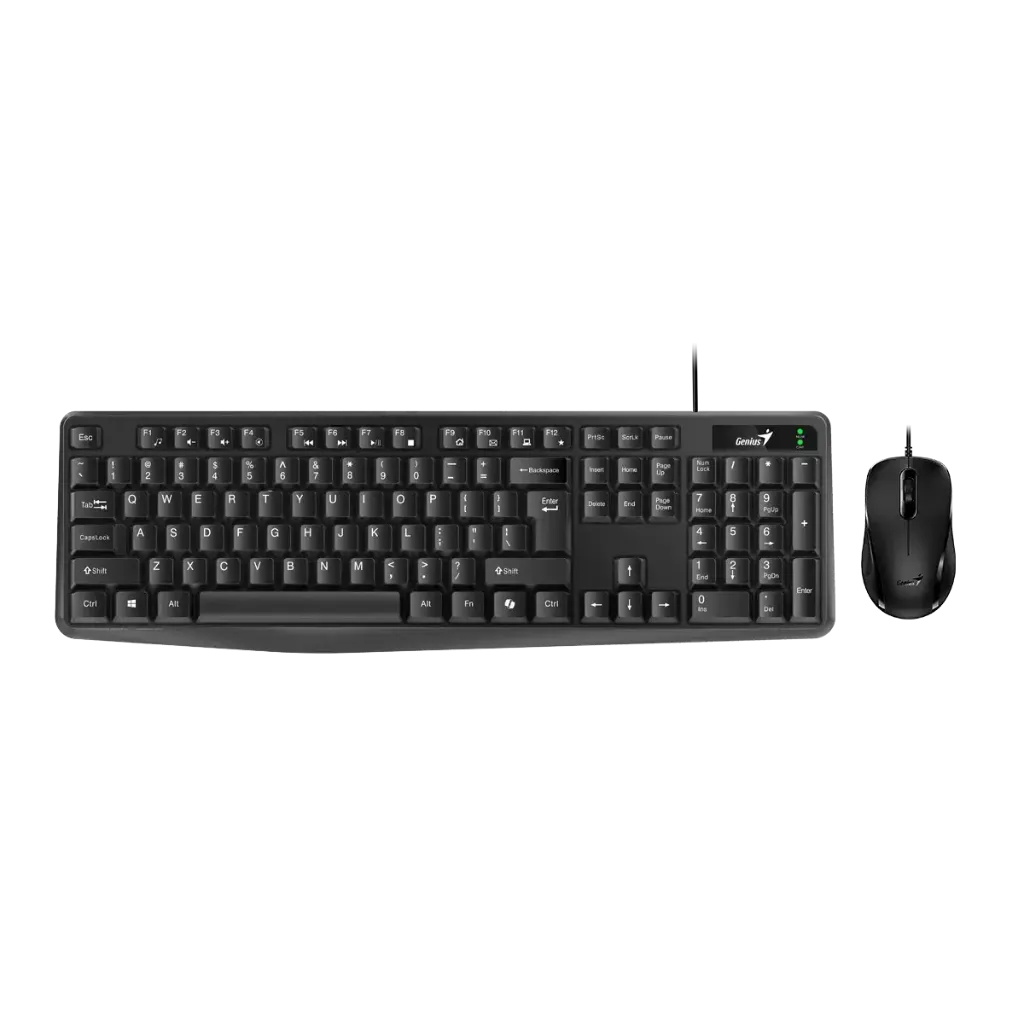 Genius KM-170 Wired Keyboard-Mouse Set English