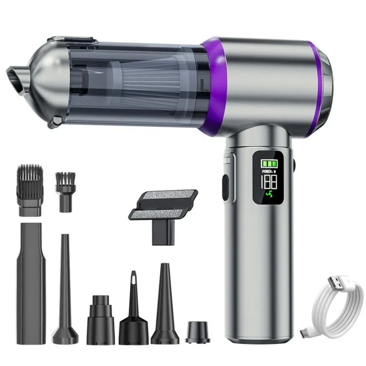 SUITU Digital Display Car Cordless High Power Brushless Vacuum Cleaner