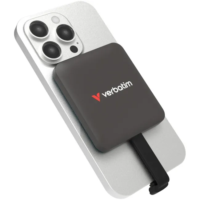 Verbatim SSD SnapBack 1TB MagSafe 4K Apple ProRes Mocha Metallic