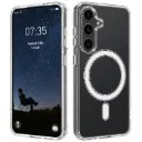 For Samsung Galaxy S26+ 5G MagSafe Magnetic Acrylic TPU Phone Case(Transparent)